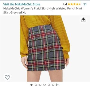 Plaid Skirt